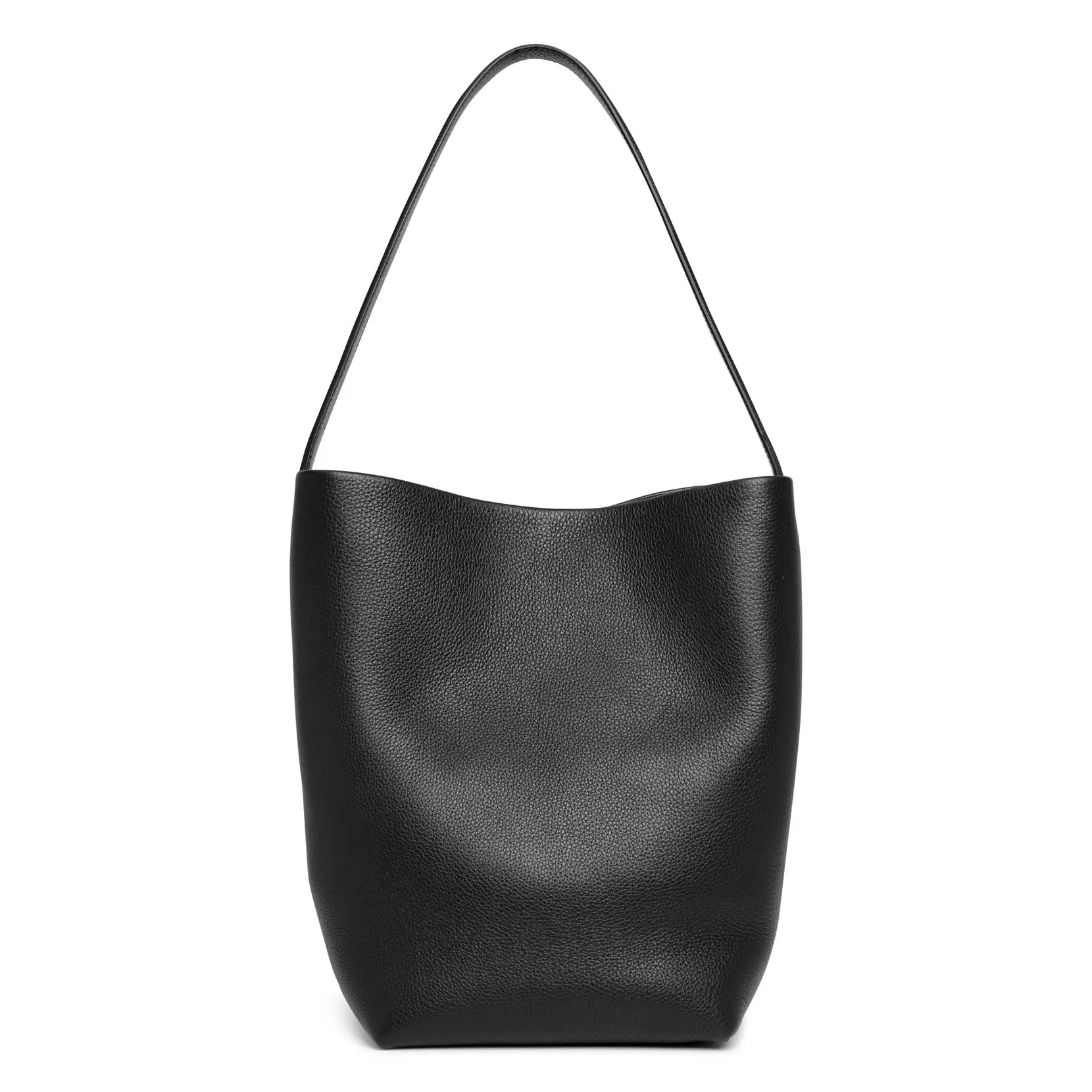 The Row Medium N/S Park black tote bag