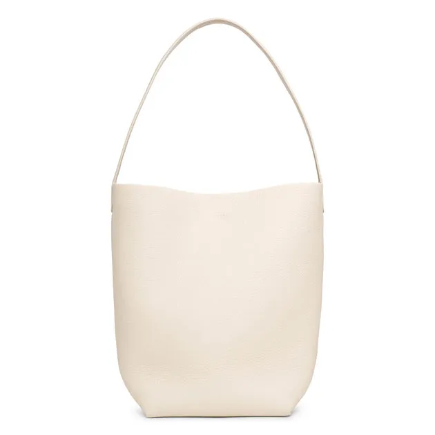 The Row Medium N/S Park ivory white tote bag