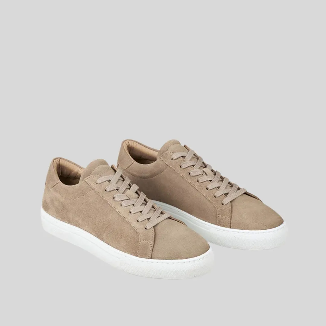 Theodor Suede Sneaker (Light Desert Sand)