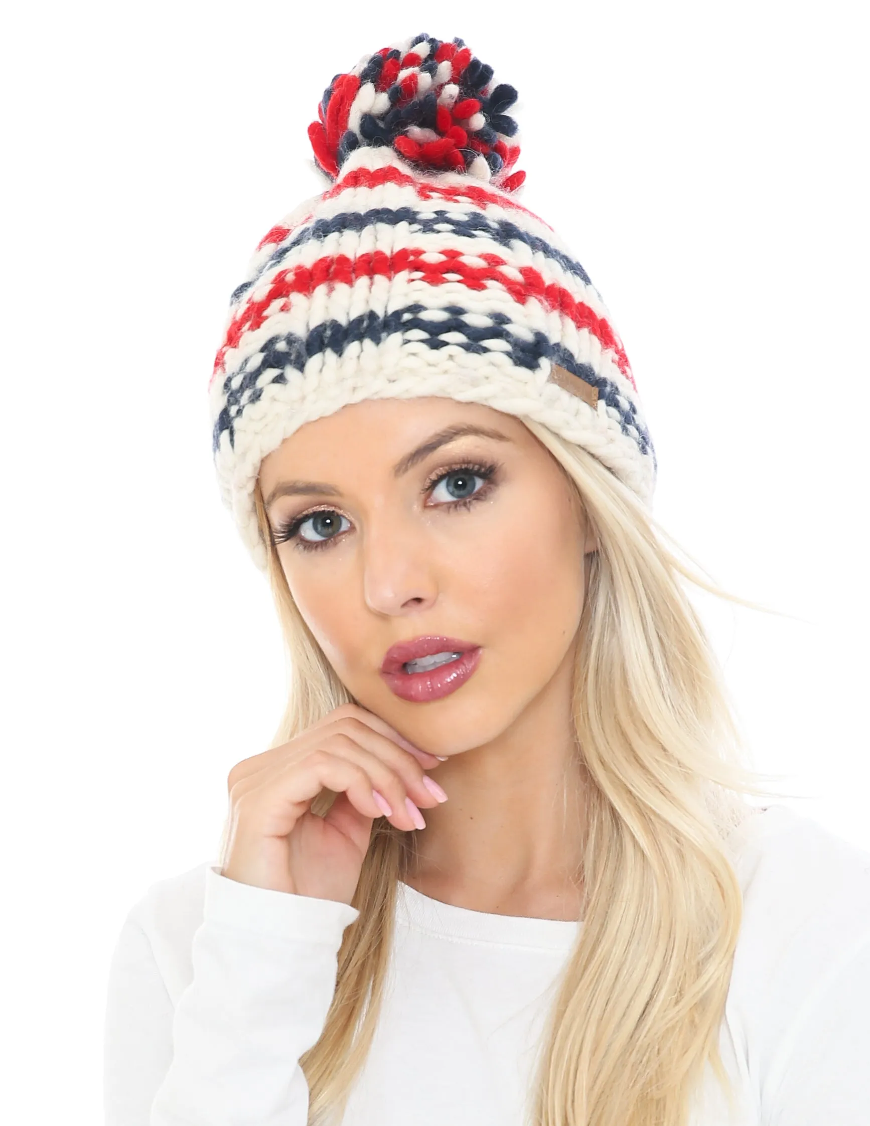 Thick Wool Knit Hat