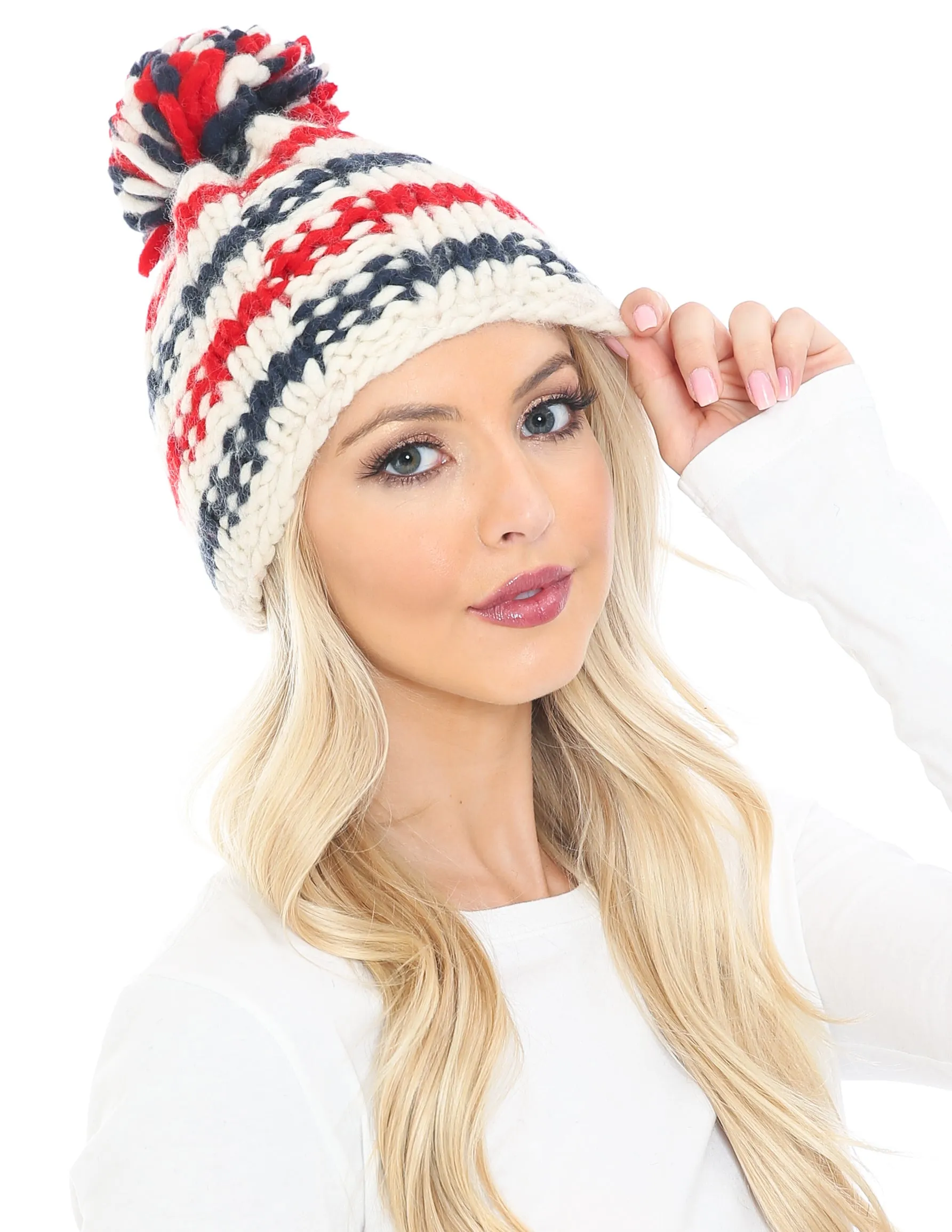 Thick Wool Knit Hat