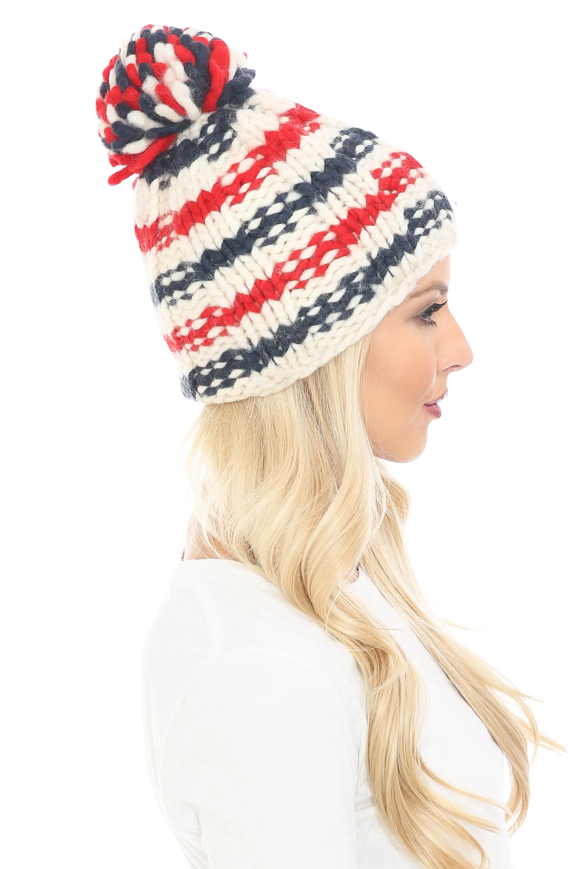 Thick Wool Knit Hat