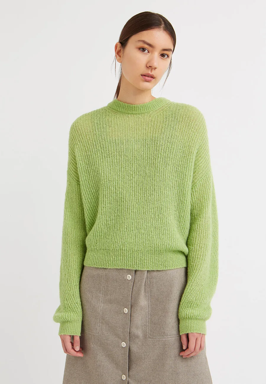 Tilda Knit Sweater - bright green