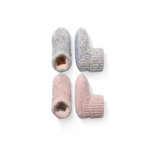 Toddler Slipper Bootie - Sherpa Lined 2-Pack