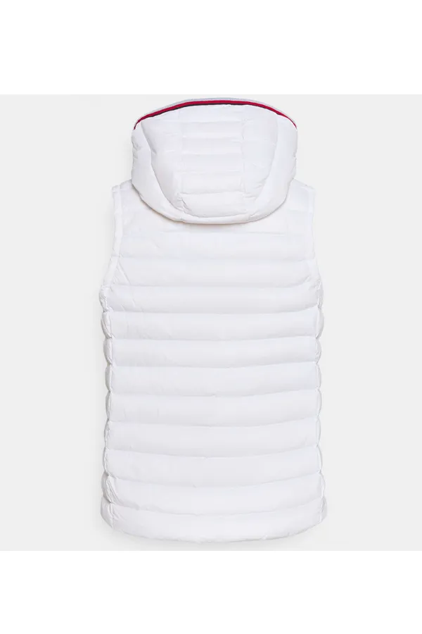 Tommy Hilfiger Down Vest White - Women's Down Filled Vest