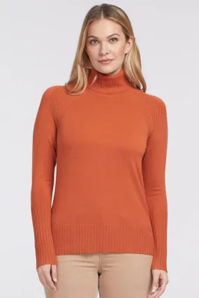 Turtleneck Top - Tribal Soft Rib