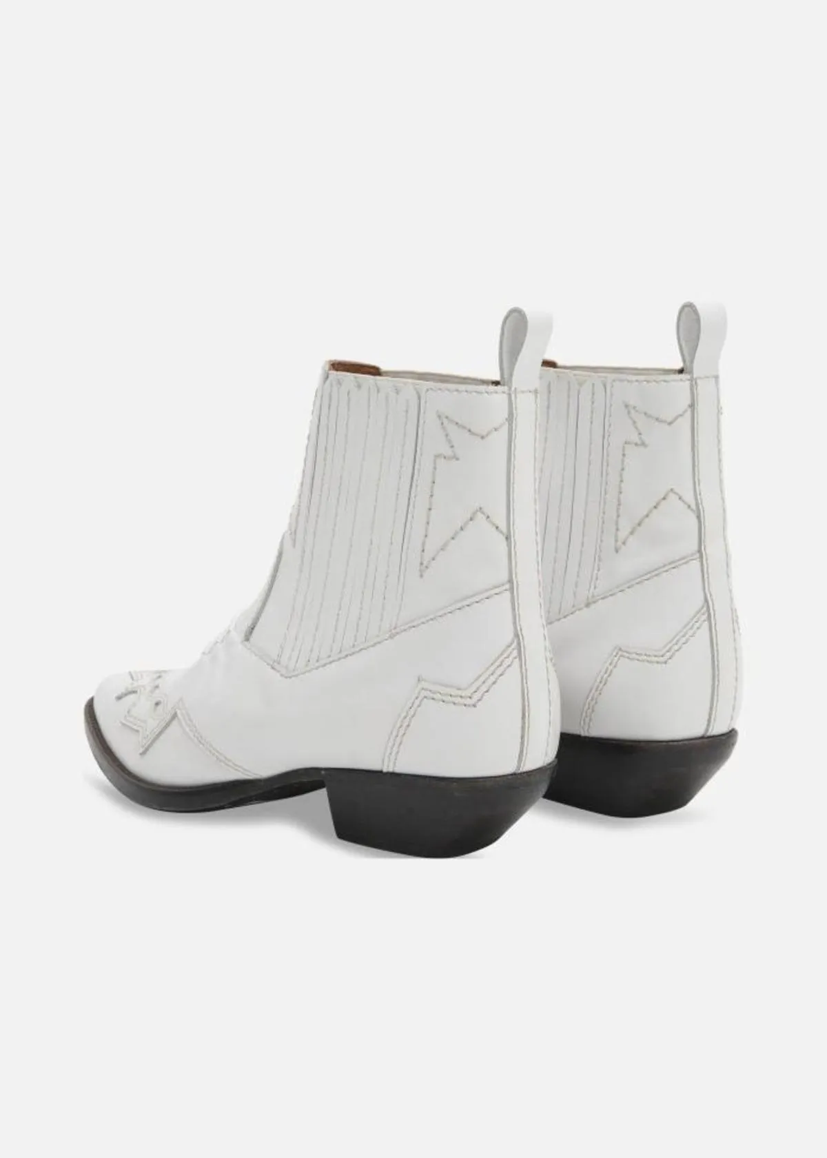 Tuscon Boots - White