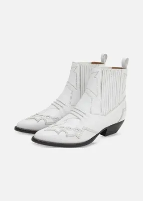 Tuscon Boots - White