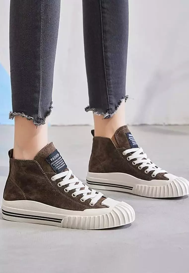 Twenty Eight Shoes Suede Leather Sneaker RX9096