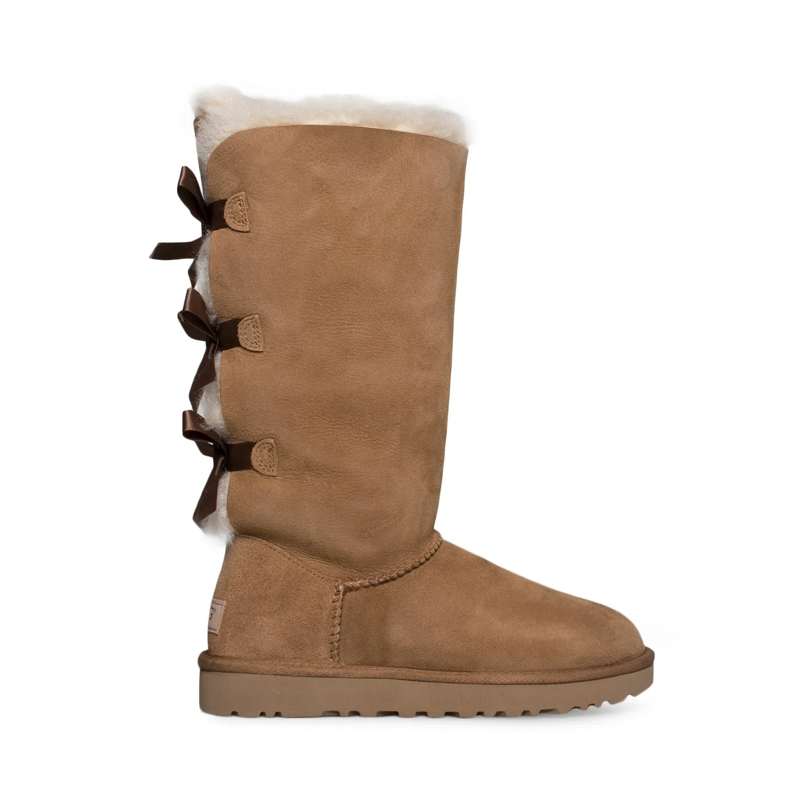 UGG Bailey Bow Tall II Chestnut Boots Youth - Shop Now