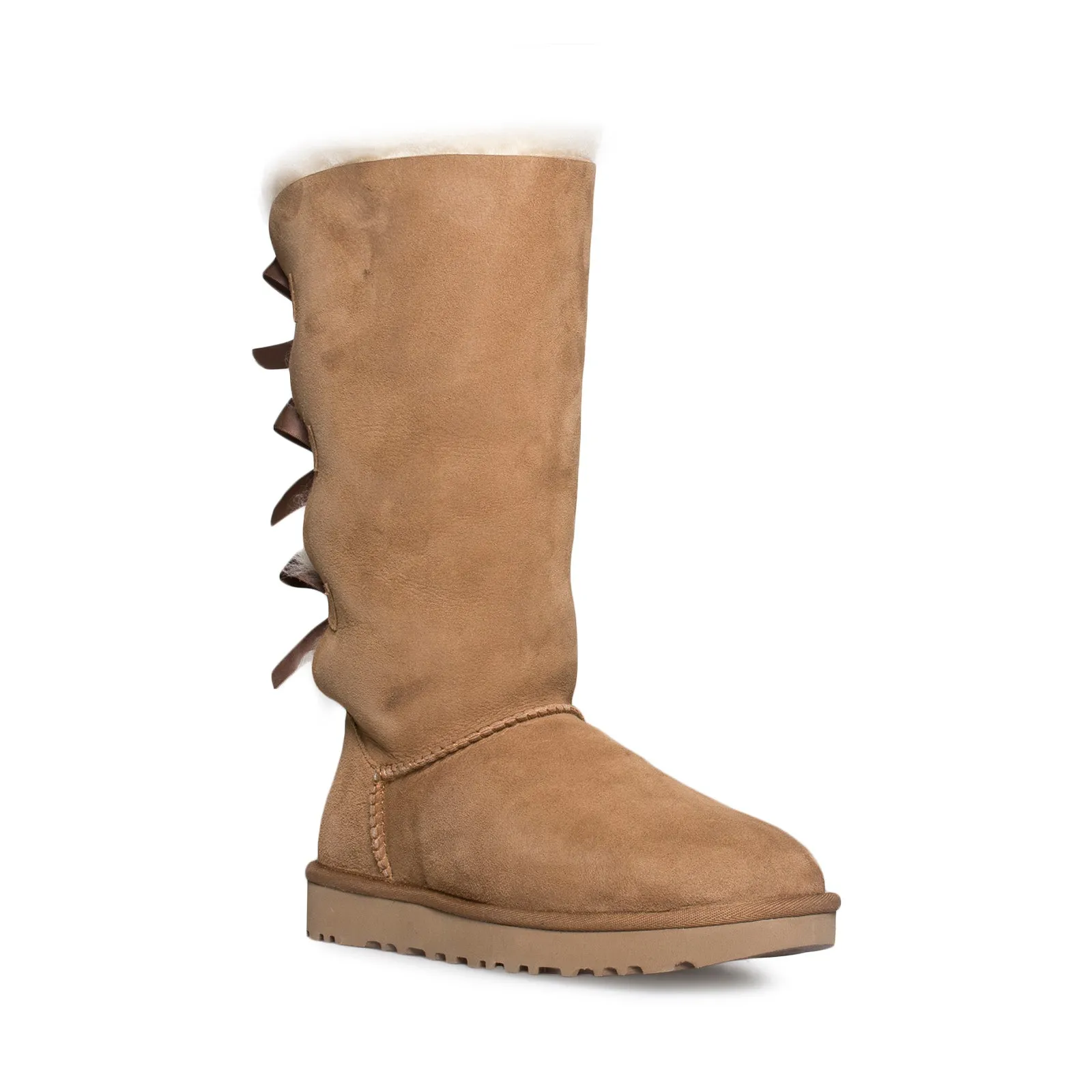 UGG Bailey Bow Tall II Chestnut Boots Youth - Shop Now