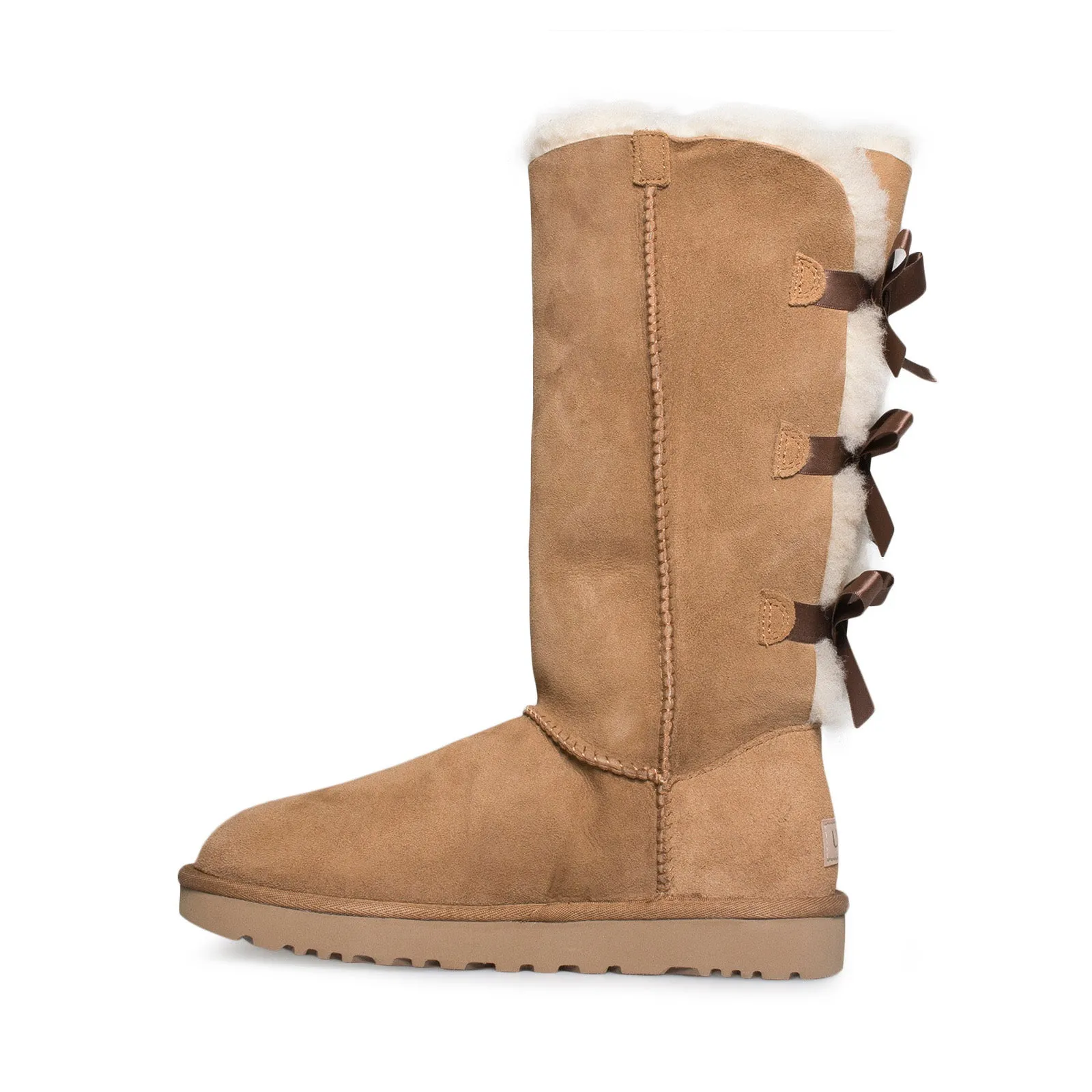 UGG Bailey Bow Tall II Chestnut Boots Youth - Shop Now