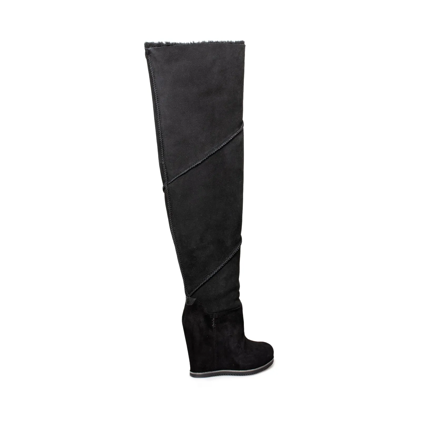 UGG Black Over the Knee Boots for Women