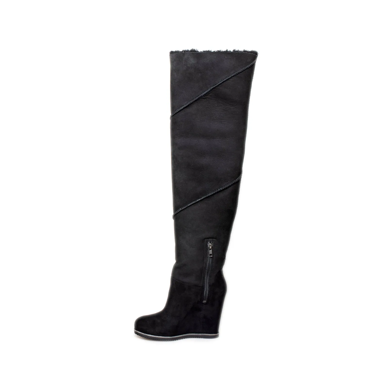 UGG Black Over the Knee Boots for Women