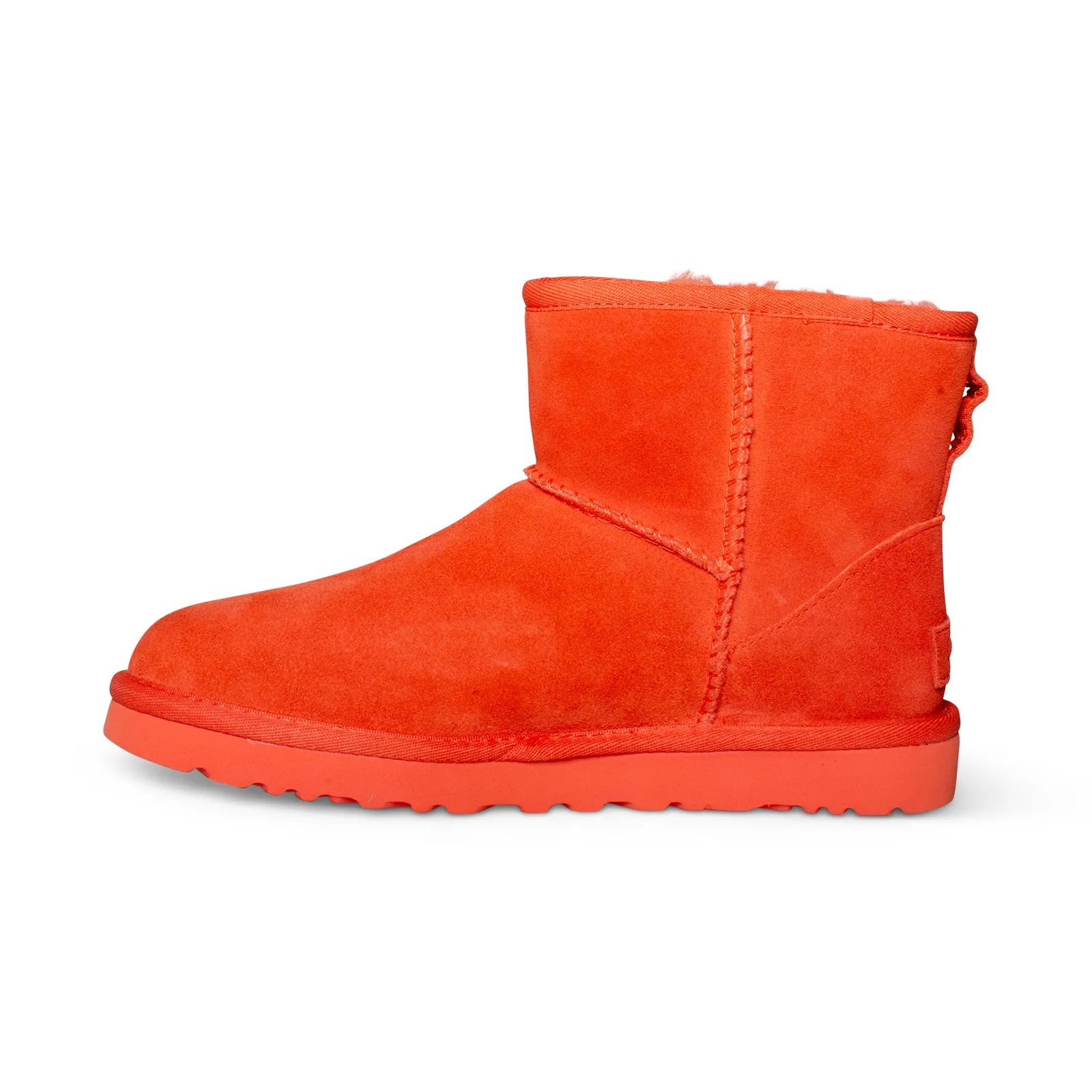 UGG Classic Mini Side Logo II Women's Boots - Hazard Orange.