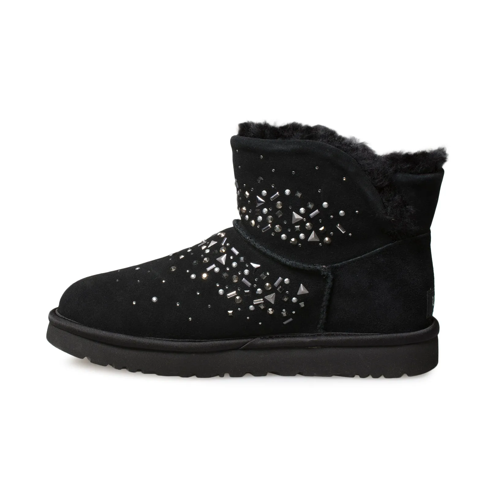 UGG Galaxy Bling Mini Black Boots - Women's