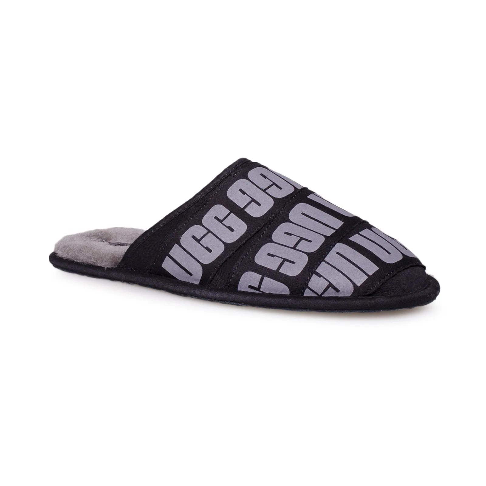 UGG Graphic Band Slippers - Women's, Black