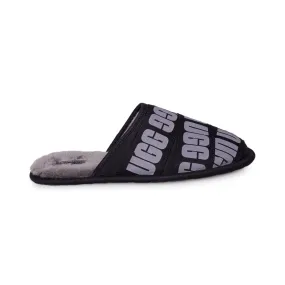 UGG Graphic Band Slippers - Women's, Black