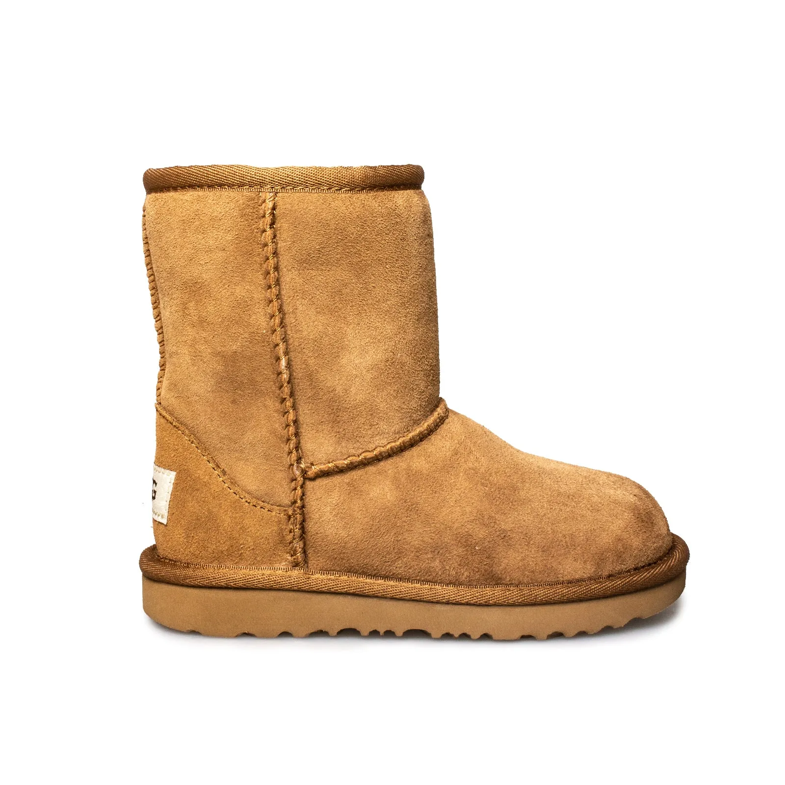 UGG Kids Classic Short II Chestnut Boots