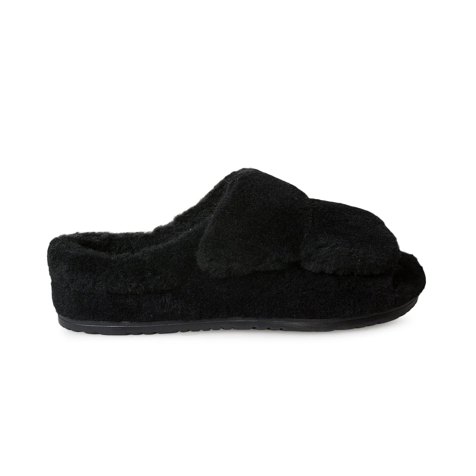 UGG Men's Black Fluff That Slippers