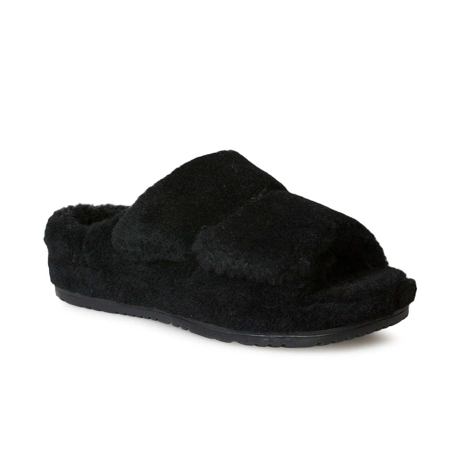 UGG Men's Black Fluff That Slippers