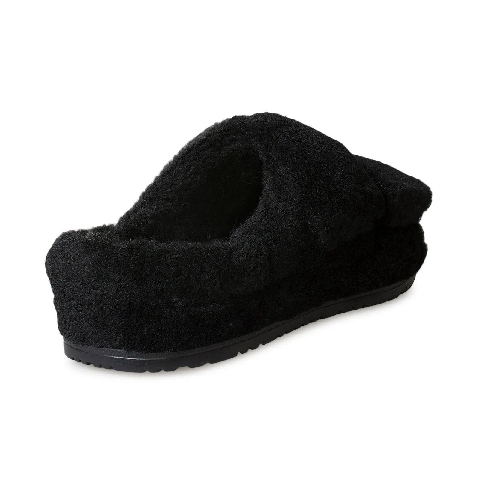 UGG Men's Black Fluff That Slippers