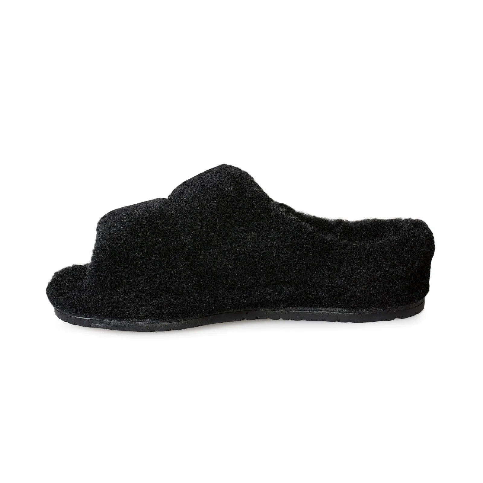 UGG Men's Black Fluff That Slippers