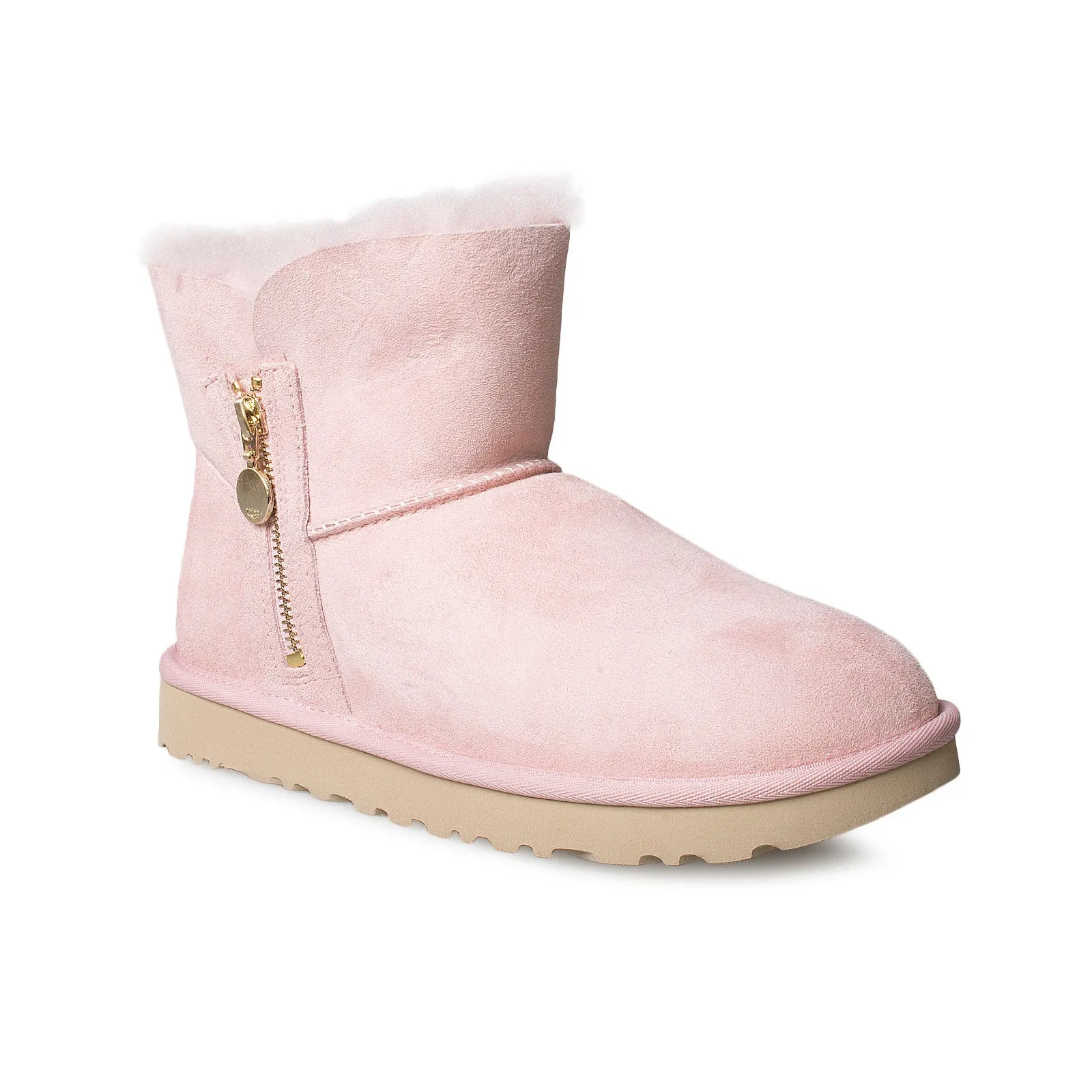 UGG Pink Cloud Boots - Women's, Bailey Zip Mini