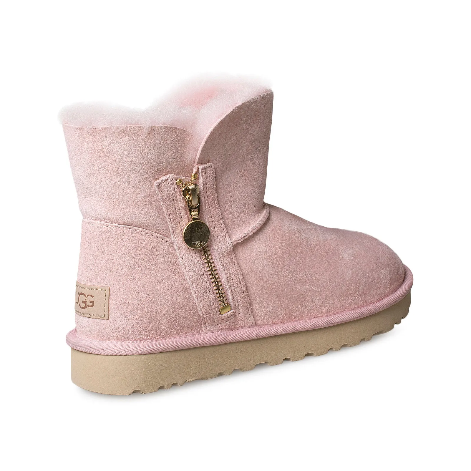 UGG Pink Cloud Boots - Women's, Bailey Zip Mini