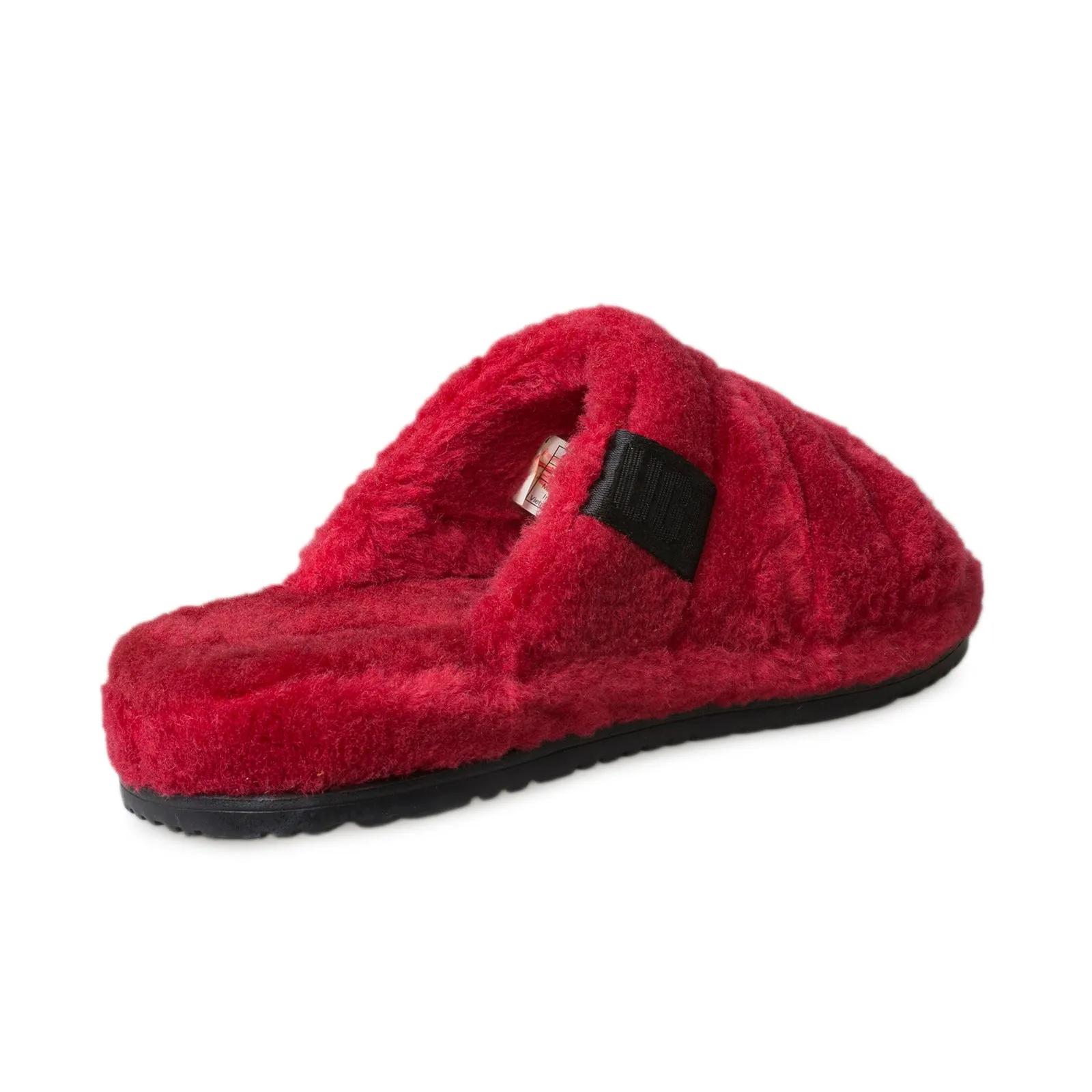 UGG Red Slippers for Men - Fluff You Samba