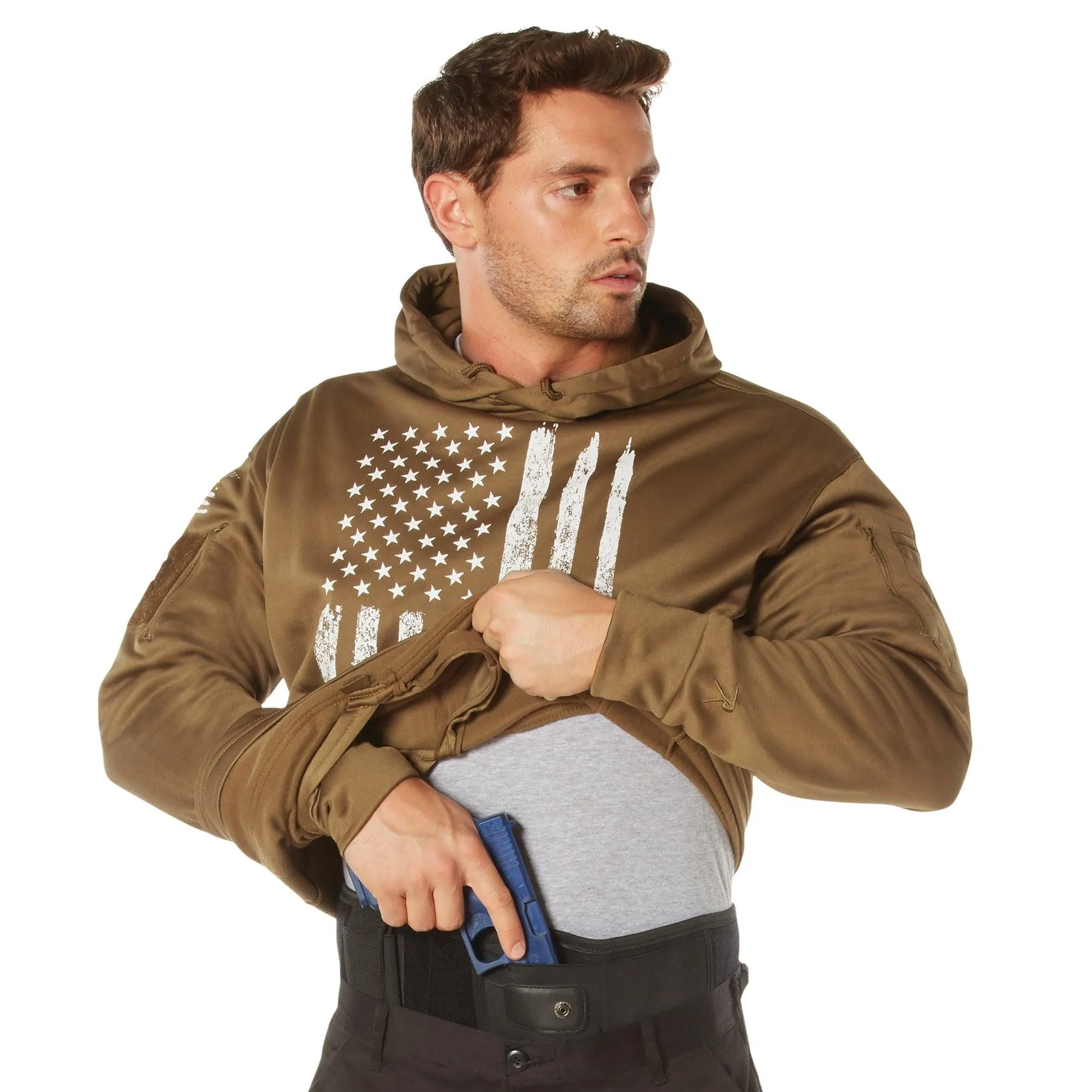 U.S. Flag Concealed Carry Hoodie