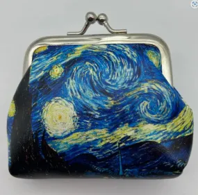 VAN GOGH STARRY NIGHT COIN PURSE