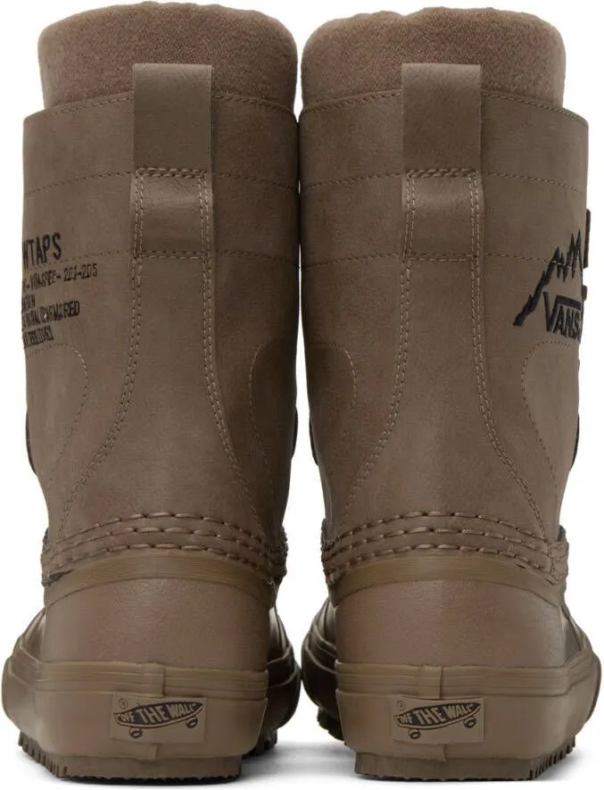 Vans Khaki WTAPS Edition Standard Snow MTE Boots