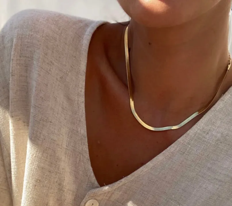 Weekender Herringbone Necklace