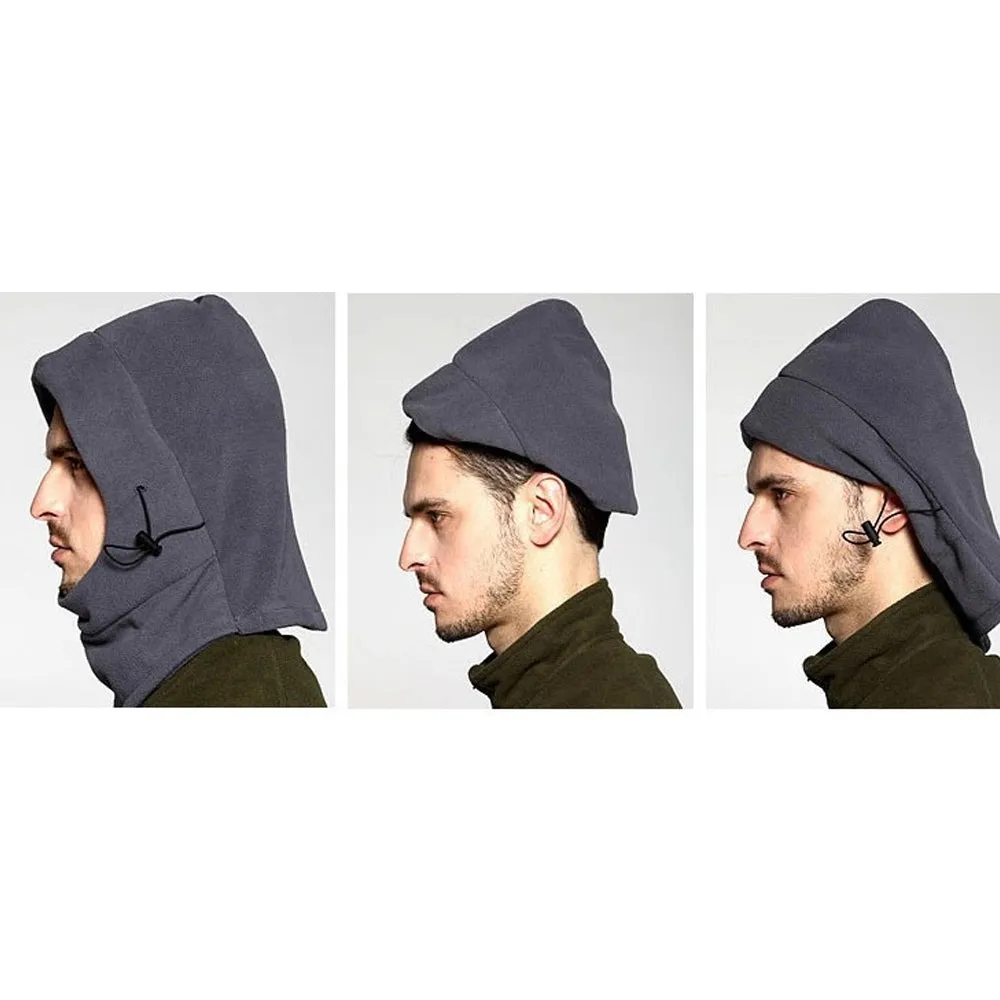 Winter Fleece Thermal Head Cover Sports Scarf Ski Caps Face Mask Neck Warmer Beanies Hats for Men