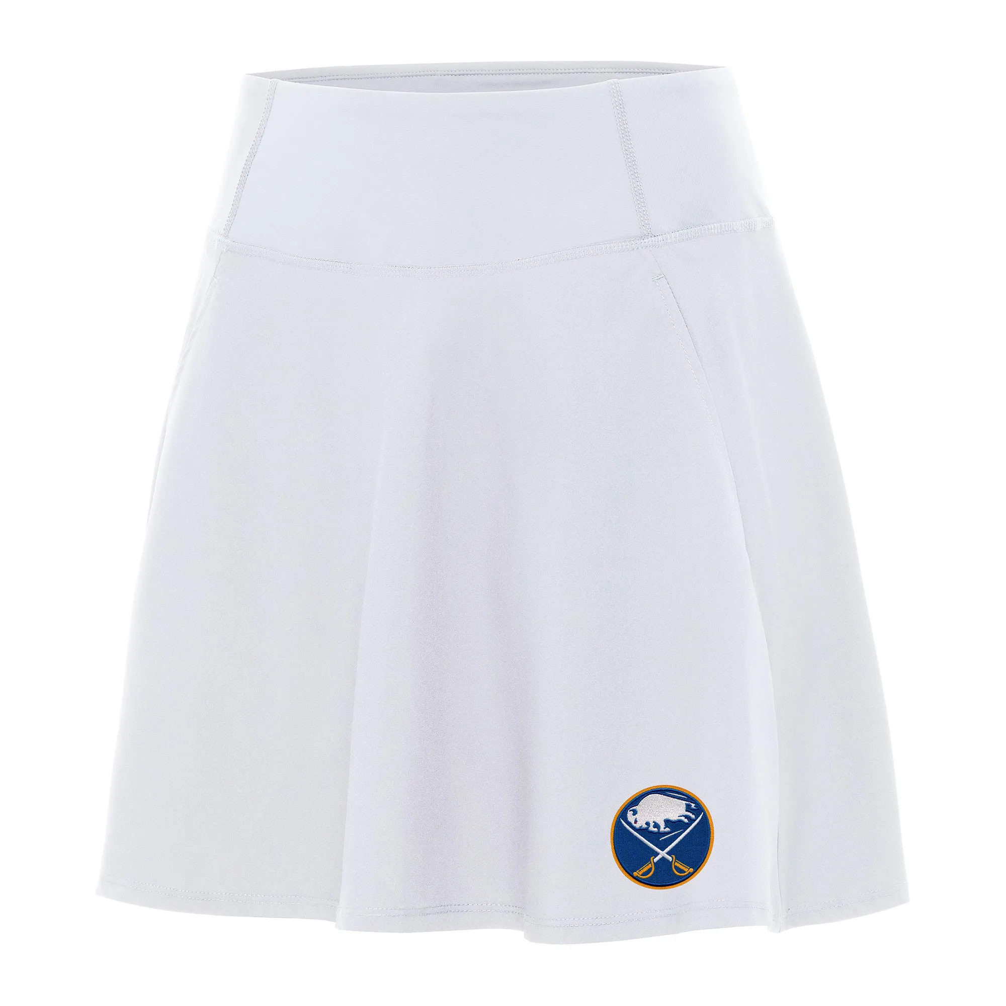 Women's Buffalo Sabres Antigua White Chip Skort