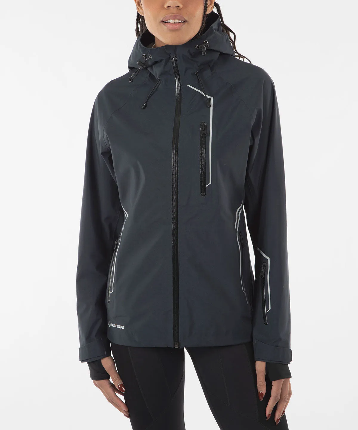 Women's Mia Zephal Max Hooded Rain Jacket