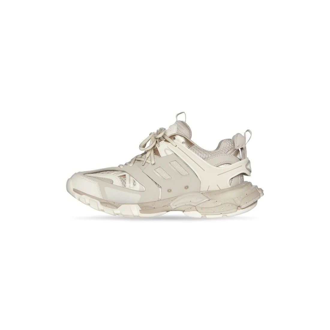      Women's Track Sneaker Recycled Sole in Beige 