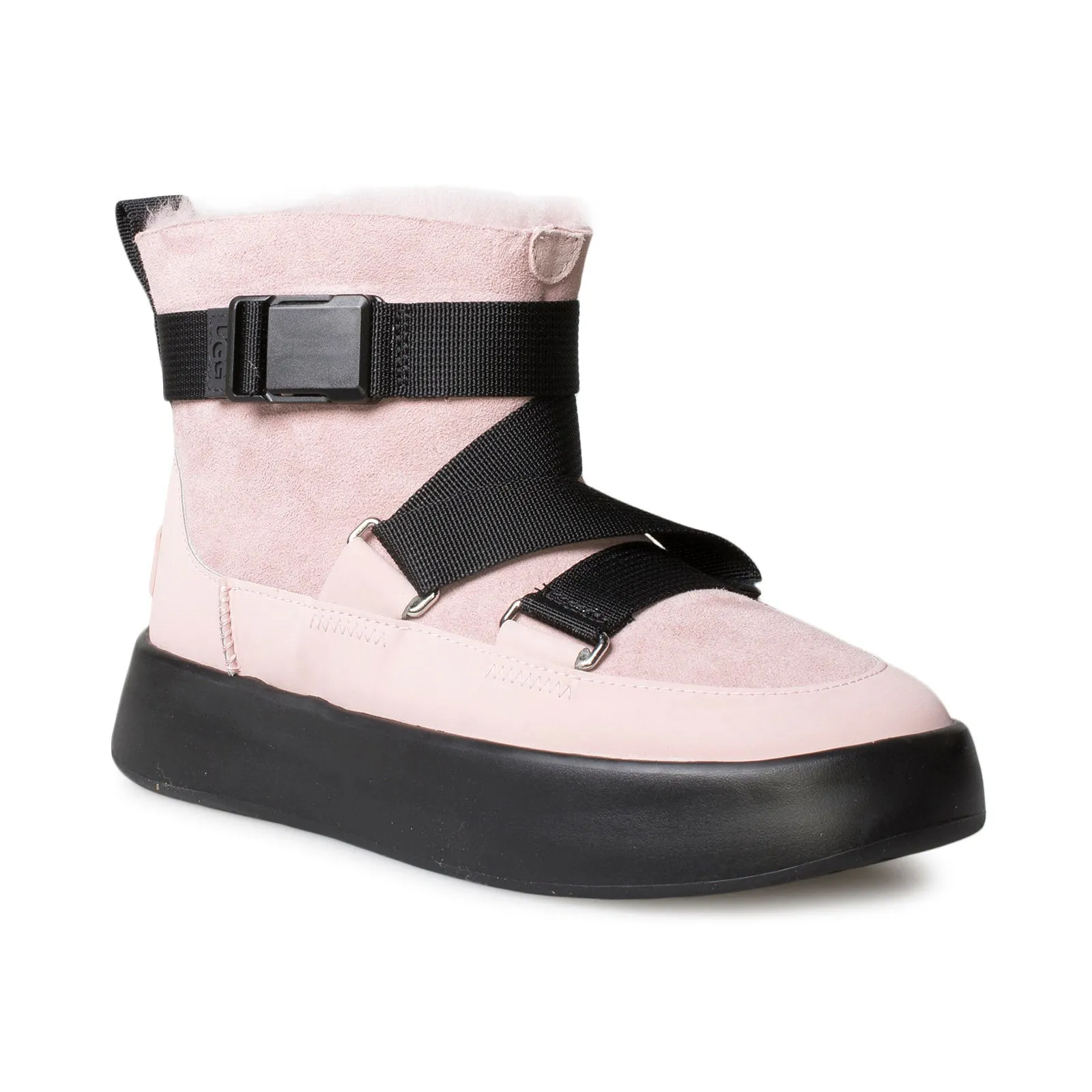 Women's UGG Classic Crystal Pink Buckle Boots