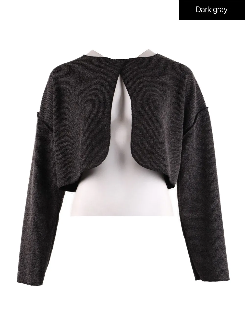 Wool Bolero Top