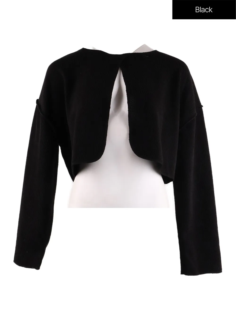 Wool Bolero Top