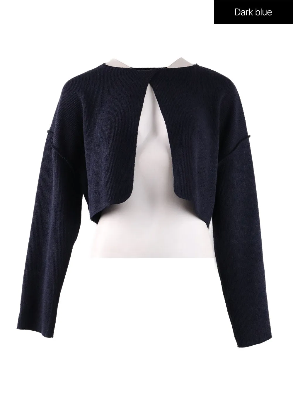 Wool Bolero Top