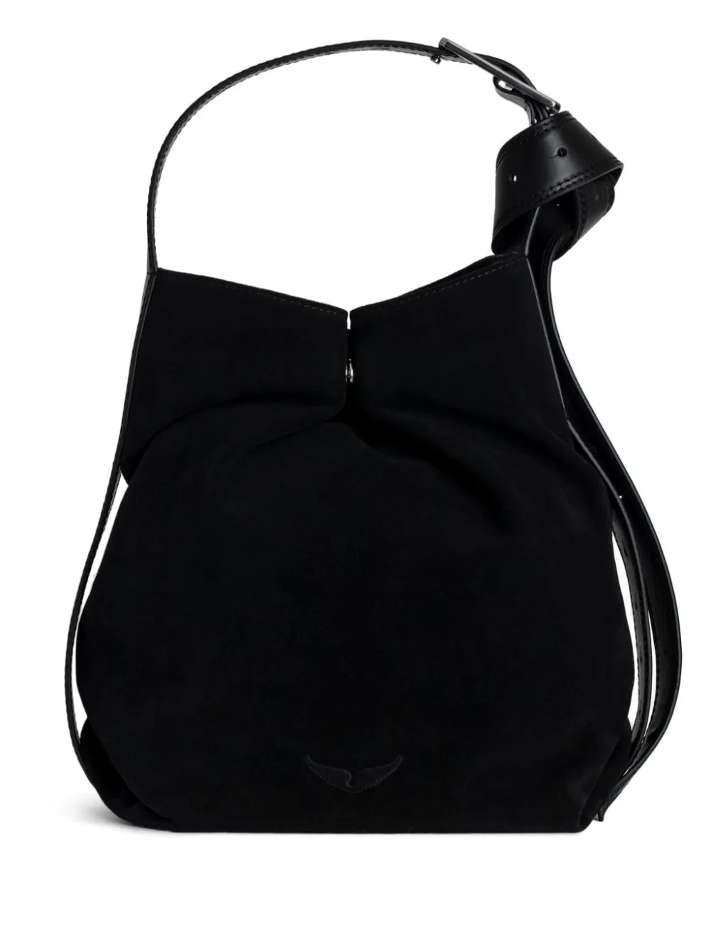 Zadig&Voltaire Le Cecilia suede tote bag - Black